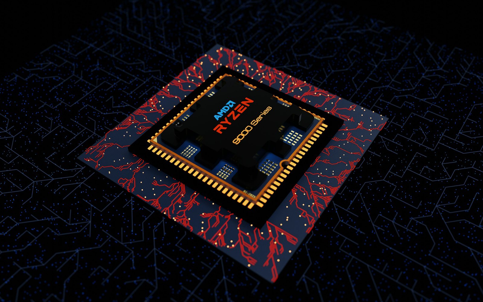 CPU processor chip close-up representing Datavault AI HPC and quantum positioning